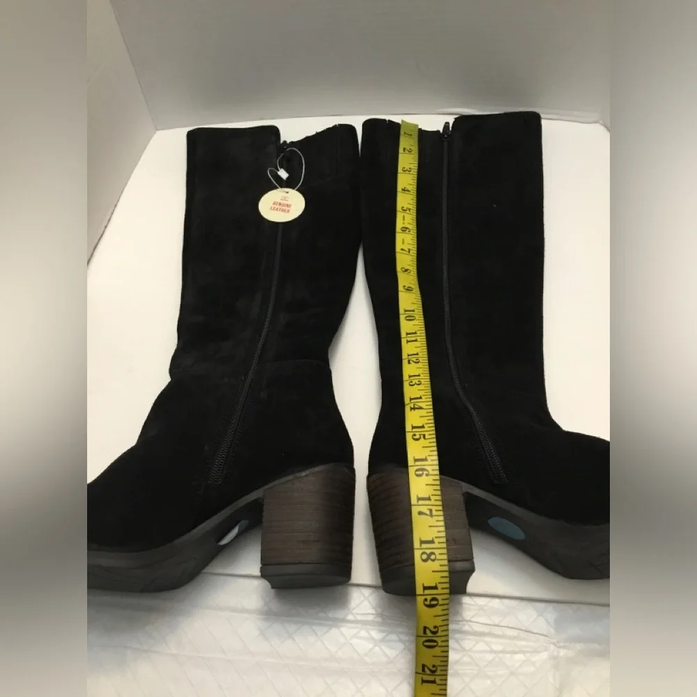 Lucky Brand Black Over the Knee Boots